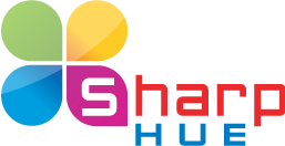 Sharp Hue Website Design